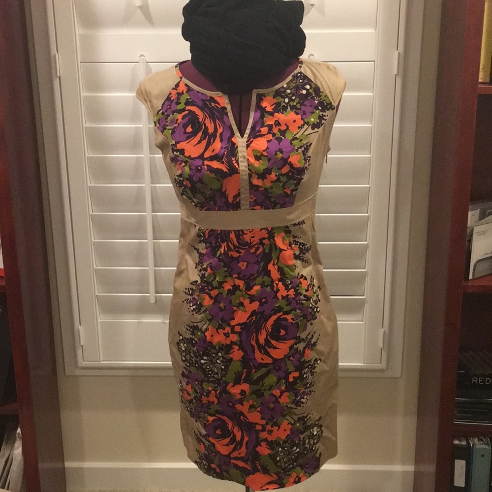 Nine West Floral sleeveless dress